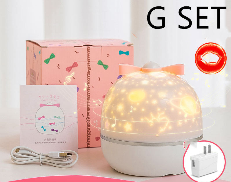 Projecteur LED Ciel Étoilé – Veilleuse Bébé & Enfant